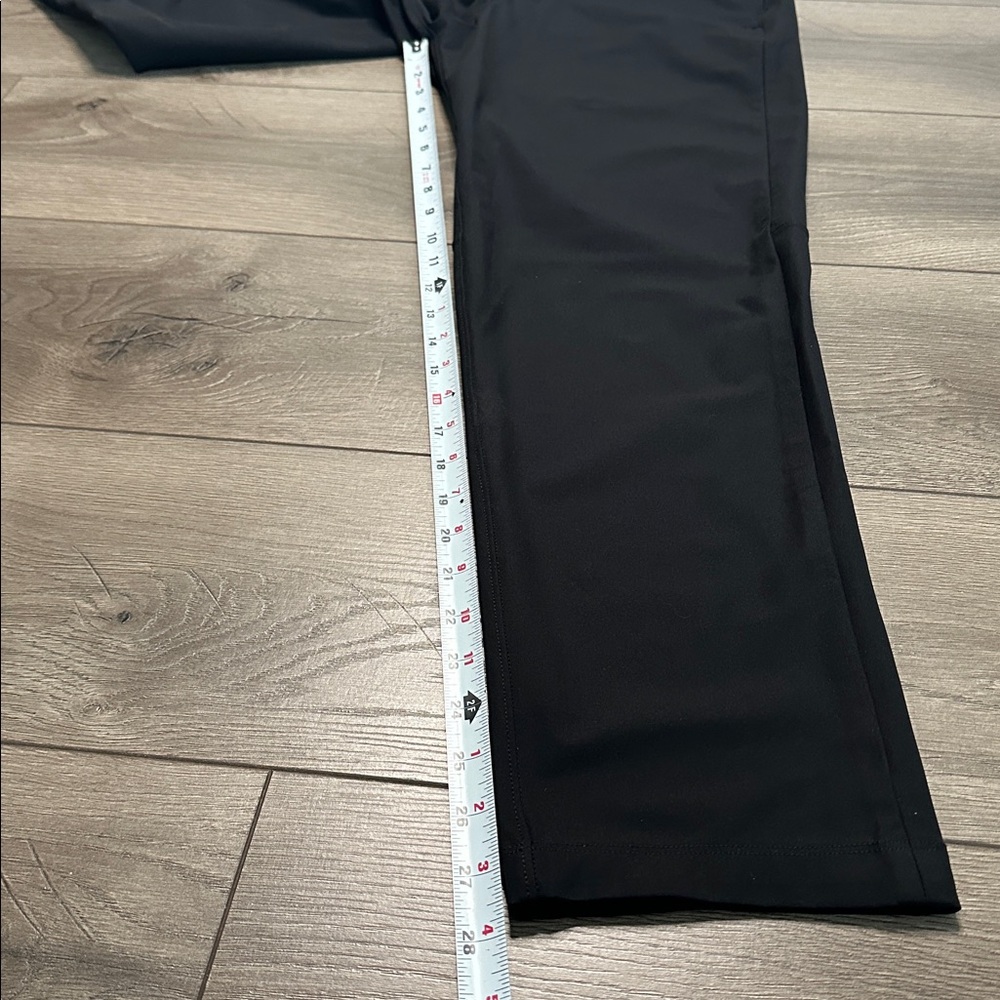 Lululemon 28" Commission Pants Slim Warpstreme Black‎ Office Travel Casual 32 - Picture 13 of 14